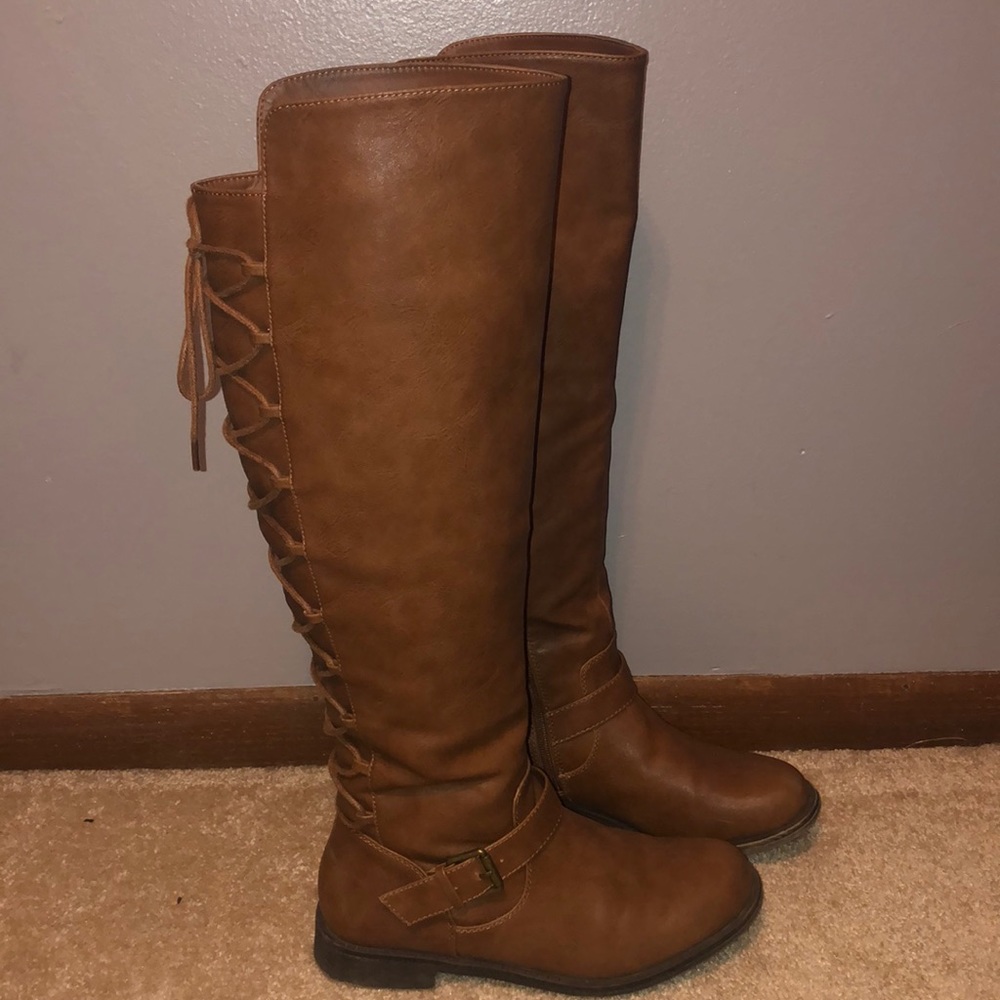 JUST FAB KNEE HIGH BOOTS